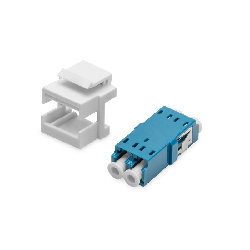 Digitus fibre optic keystone module - LC/LC duplex - singlemode