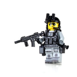 Battle Brick US Air Force PJ Pararescue Commando Soldier Custom Minifigure