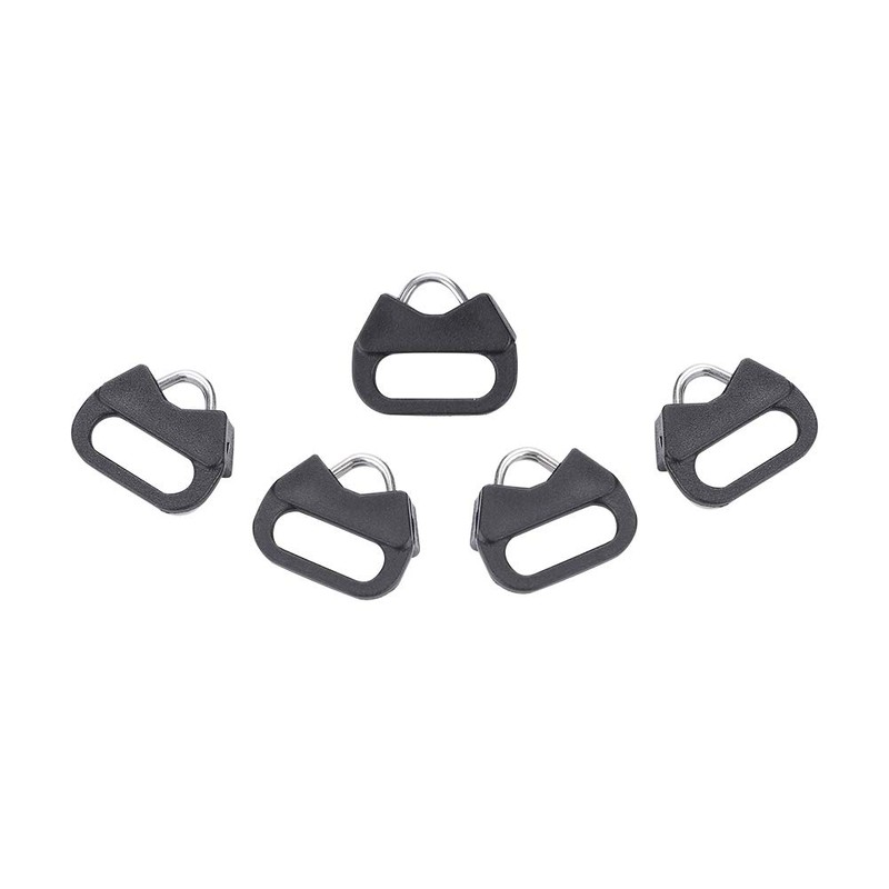 5pcs Alloy Split Ring Triangle Rings Hook for Camera Shoulder
