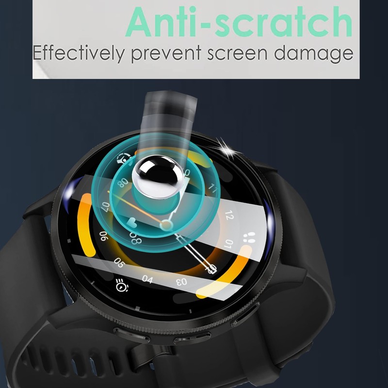 Lamshaw Compatible for Garmin Venu 3S Screen Protector, [3 Pack]