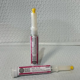Beauty Secrets Drip & Clog Proof Nail Glue - Non-Clog Formula, Strong Hold, 10g/10ml Nail Art Nail Care