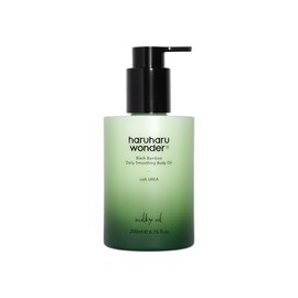 HARUHARU wonder Black Bamboo Daily Smoothing Body Oil, Fast Absorption, Lightweight, Non-Greasy, Deeply Hydrating, Locks in Moisture, Softens &