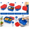 1050 mL 2-Compartment Bento Lunch Box for Food Storage –