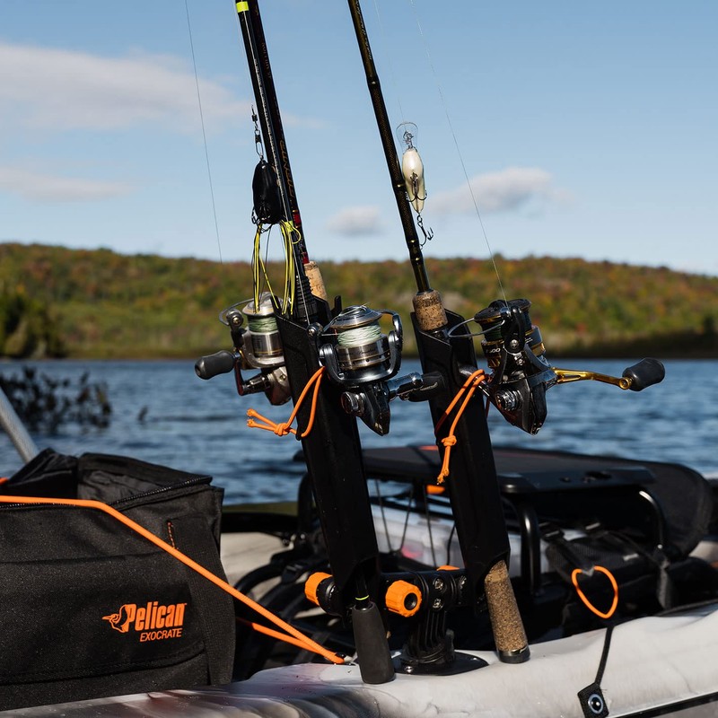 Pelican - Rocket Launcher Rod Holders - Adjustable 3 Rods