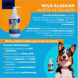 Aceite Natural De Salmón Para Perro,wild Alaskan