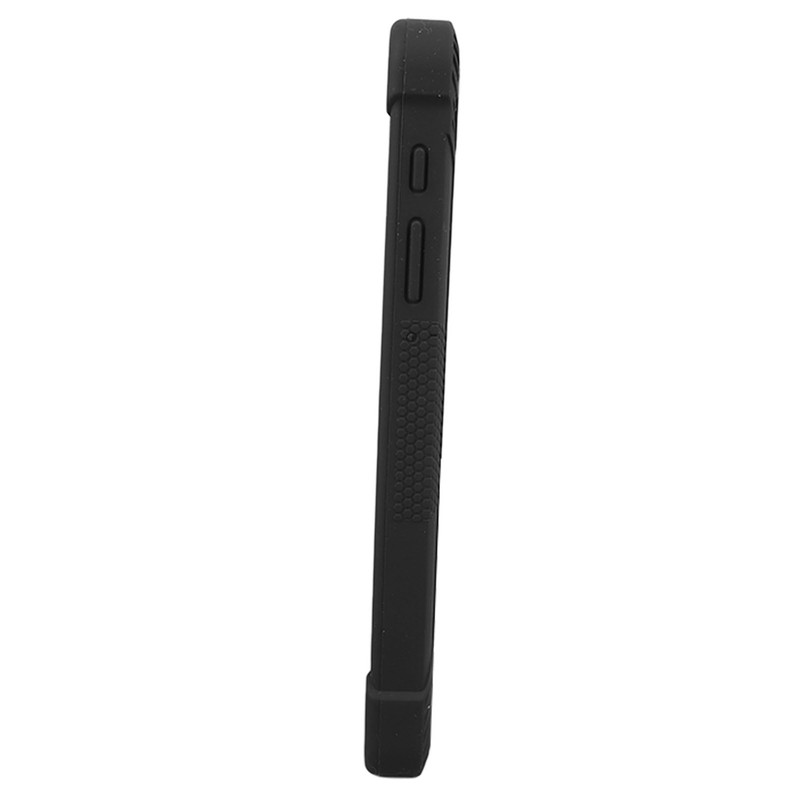 Tablet Case Black Silicone Precise Cutouts Shock Absorbent Stable Kickstand