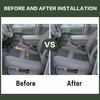 FZJDSD Gray Driver Side Bottom Replacement Cloth Seat Cover Compatible