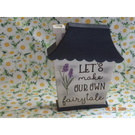Blossom Bucket NEW BLOSSOM BUCKET "LET'S MAKE OUR OWN FAIRYTALE" HOUSE  #201-12457