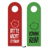 trendaffe - Do not disturb or come in door hanger