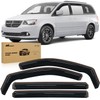Nilight in Channel Rain Guards for Grand Caravan 2008-2023, Chrysler