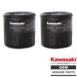 Kawasaki Genuine OEM Kawasaki 49065-0724 Oil Filter (Replaces 49065-7010) - 2 PACK