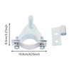 6.3" Sliding Gate Kit Rolling Gate Hardware Kit,2 Pipe Track