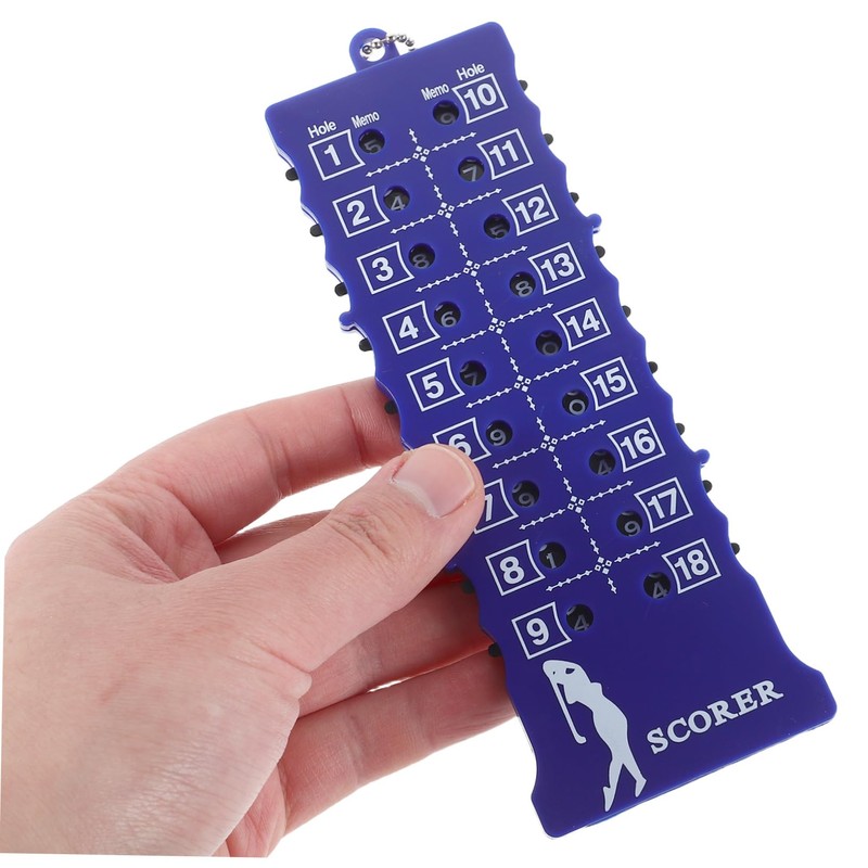 WOONEKY Compact Golf Score Counter Durable Scoreboard Easy to Use