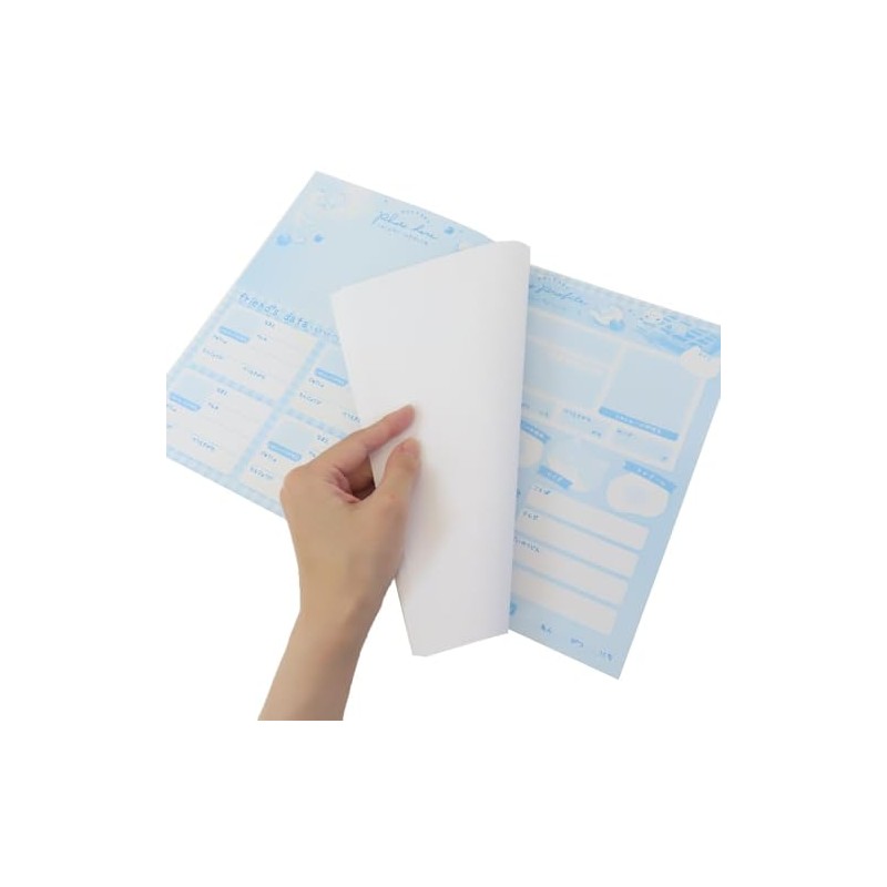 Holiday Morning [B5 White Blank Notebook] Liberty Book Coolia Back