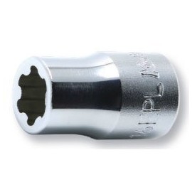 Koken RS4425/6-EPL 1/2 (12.7mm) SQ. Torx Plus Socket Rail Set, 6 Pack