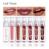 Kit 7 Labiales Gloss Efecto Glass Volumen Perlado Hidratante