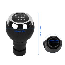 Gear knob, gear knob, 6 gears, car gear knob, boat gear knob, gear knob, lever accessories, replacement for R55 R56 R57 R58 R59 R60 R61, Popular