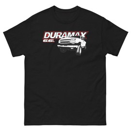 LBZ Duramax T-Shirt 6.6l Mens LLY Diesel Truck Shirt with Cateye 2500 Black