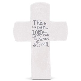 Roman Inc. 6" H This is The Day Tabletop Cross 12202