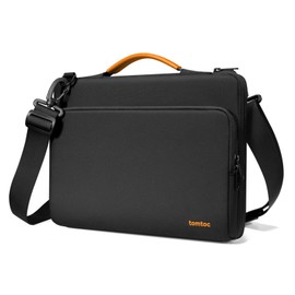 tomtoc 360 Protective Laptop Shoulder Bag for 16-inch MacBook Pro M5 Pro/Max (2026) A3428 A3429, M4/M3/M2/M1 Pro/Max, The NEW RAZER BLADE 15/16, Dell Inspiron 16 Laptop, Water-Resistant Accessory Case
