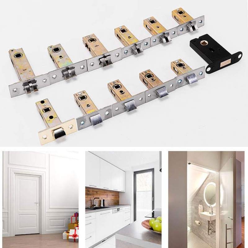 HATOOLHA® Tubular door bolt for use with sprung door handles