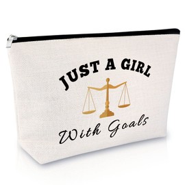 Sfodiary Lawyers Appreciation Gift for Women Makeup Bag Law School Gift Lawyer Student Gift Cosmetic Bag Thank You Gift for Lawyers Birthday Graduation Retirement Gift Travel Cosmetic Pouch