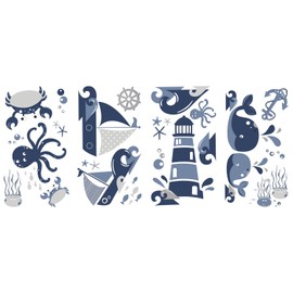 RoomMates - RMK3298SCS Wall Sticker - Friends of Seafaring