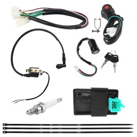 PRO BAT Lifan Complete Kick Starter Engine Wiring Harness Loom with Stator Kick Start Spark Plu CDI Coil Magneto Pit Dirt Bike ATV SSR YX Coolster for 50cc 70cc 90cc 110cc 125cc 140cc
