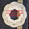 Lobster Rope Sailor Knot Wreath - Soft Gray