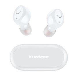 kurdene Bluetooth Earbuds, S8 pro Wireless Earbuds 48H Playtime Call Noise Cancelling IPX8 Waterproof Ear Buds Deep Bass Earphones with Microphone in-Ear Stereo Headphones for Work,Sport,Running