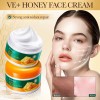 Crema Facial Hidratante Con Miel De Manuka + Vitamina E
