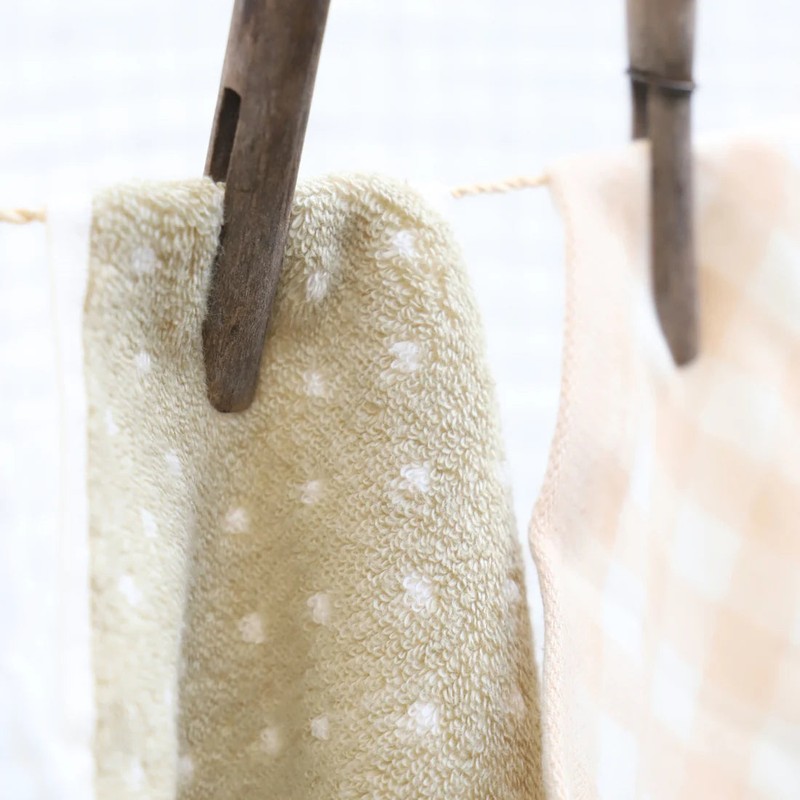 Fibre For Good Cotton Reusable Wipes 5pk, Natural