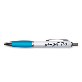 Tongue in Peach Funny Gift for Ballpoint Pen, Ballpoint Pen, Work Colleague, Farewell, Work, Work, You Will Get This, Funny Joke Stationery, Turquoise PP56