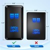 Nilight Ditch Lights Push Button Switch 12V ON Off Switch