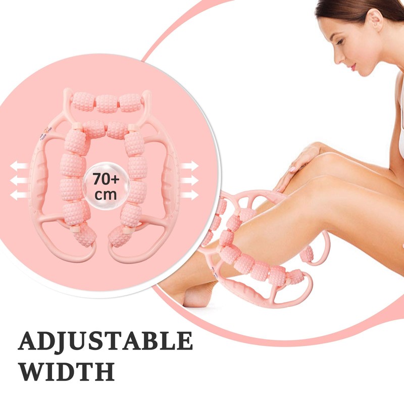 LCUHAVA Massage Roller Legs 23 Wheels Leg Massager Massage Roller