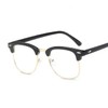 1QualitySpectacles Blue Light Blocking Glasses-2 Pack Classic Semi Rimless Clear
