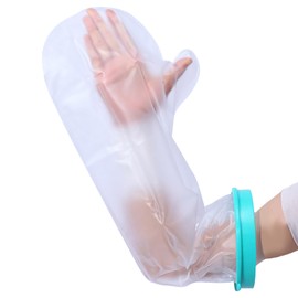 YJZQ Wasserdichter Gipsschutz Duschschutz Bein Wasserdichter Gipsschutz für Arme Wiederverwendbarer Gipsarm Duschen Schutzhülle Wasserdichtes Gehäuse für Frakturen, Erwachsene, Kinder