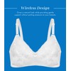 Bestform 5006222 Floral Jacquard Wireless Soft Cup Bra with Lightly-Lined