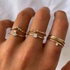 Gold Rings that Don't Tarnish Cubic Zirconia Rings Engagement Band