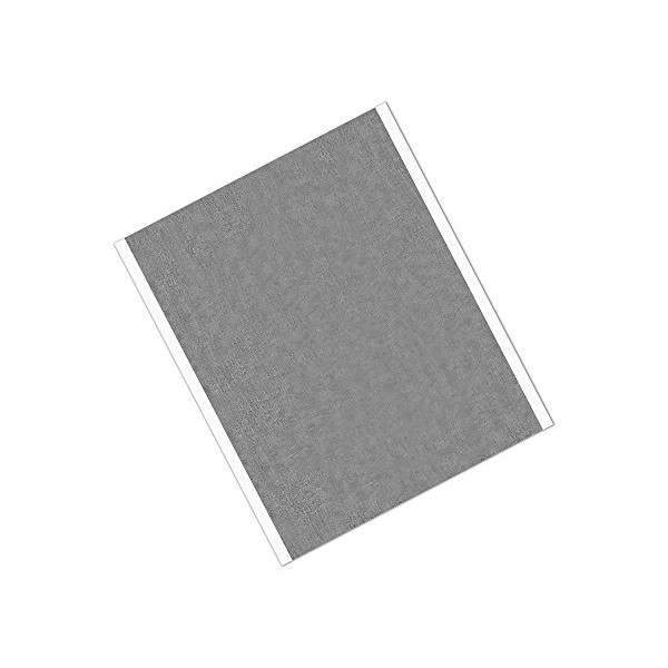TapeCase 431 8" x 10.5"-25 Silver High Temperature Aluminum/Acrylic Adhesive Foil Tape, 8" x 10.5" Rectangles, -65 to 300 degrees F Performance Temperature, 0.0031" Thickness, 10.5" Length, 8" Width (Pack of 25)