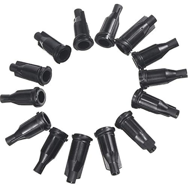 FSYXK Pack of 250 Syringe Lock Nozzles Plugs Point Dispensing