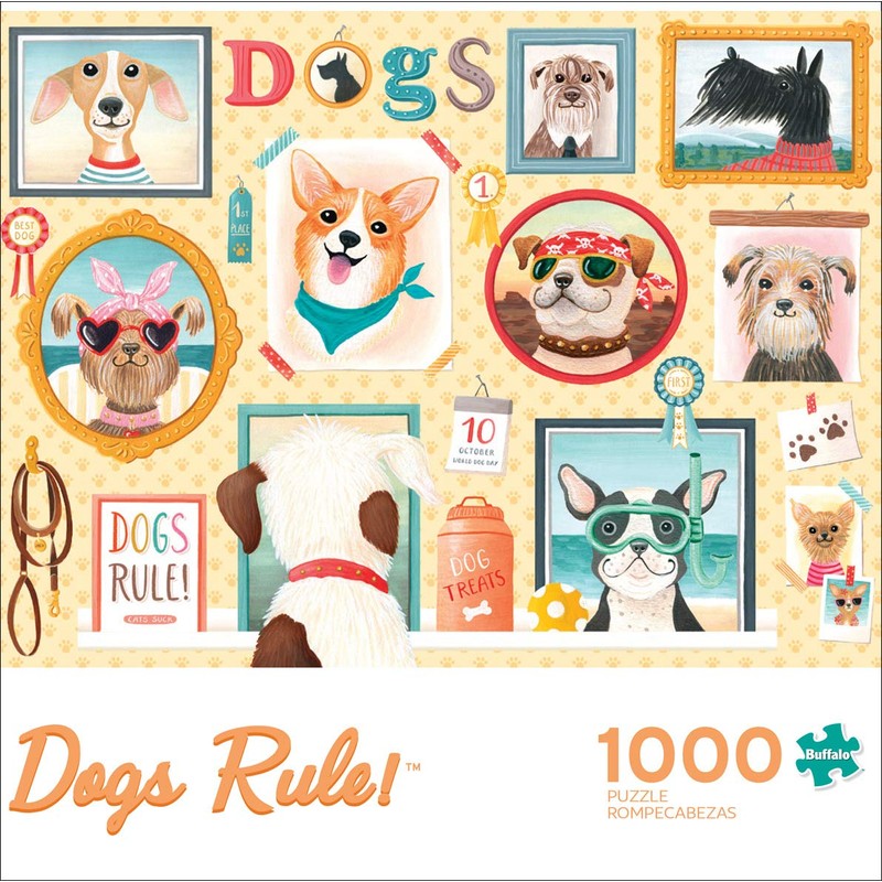 Buffalo Games - Dogs Rule - 1000 Piece Jigsaw Puzzle