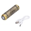 Portable Electric Shaver Bronze Stainless Steel Razor USB Charging Electric