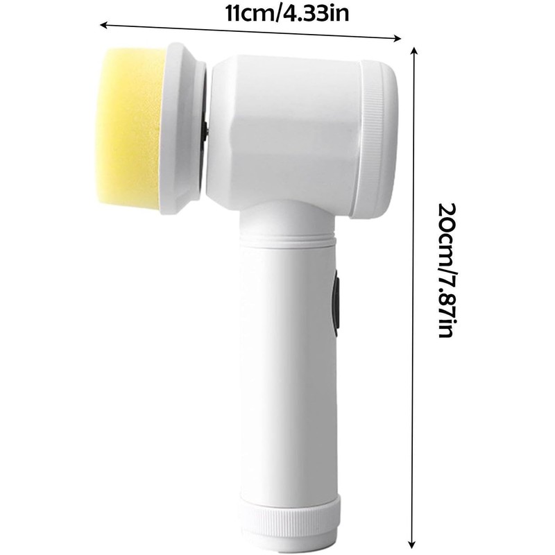 Electric Cordless Brush Set, Multipurpose Household Powersurface Scrubber