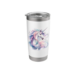 Majestic Unicorn Mystical Elegance Unicorn Stainless Steel Insulated Tumbler