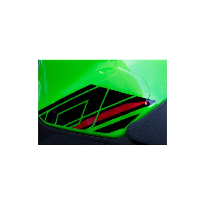 Keiti Motorcycle Fuel Tank Grip Knee Pad, Self-adhesive Protector Clear