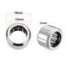 sourcing map HK1212 Drawn Shells Needle Bearings 12 mm Bore