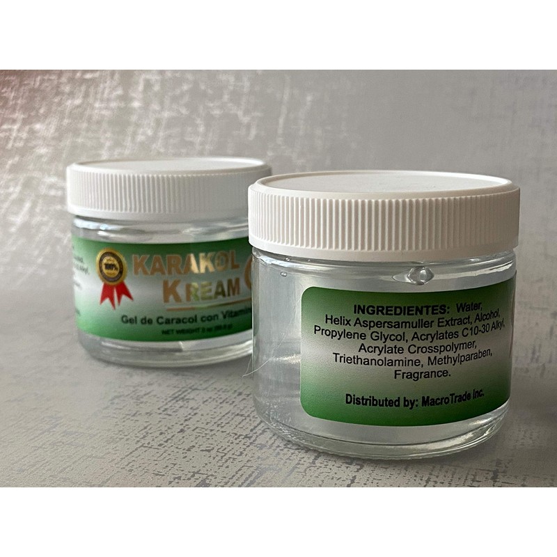 2 Karakol Kream Maribel Guardia Extracto GEL Baba De Caracol