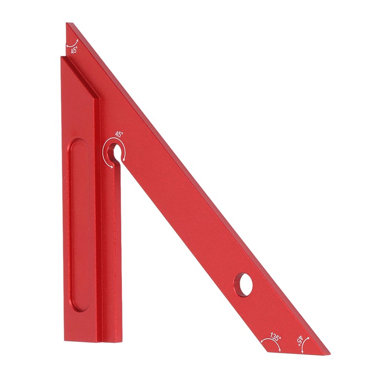 45 Degree Miter Ruler Professional High Accuracy 45 Degree Angle