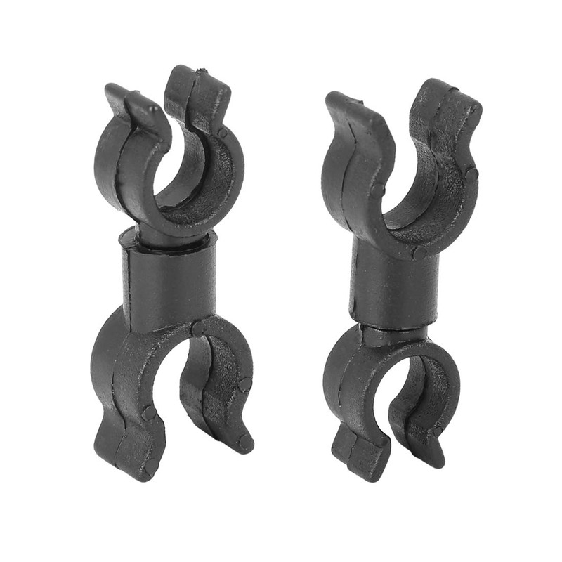 X AUTOHAUX 20pcs Car Plastic Fasteners Oil Pipe Clip Retainer
